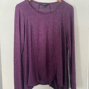 Simply Vera Wang Purple Tunic